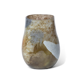 Harpeth Artisan Glass Organic Vase, 9"L x 7"W x 13.5"H