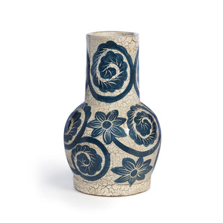 Delphine Tall Terracotta Vase