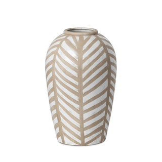 Adobe Ceramic Vase, Medium, 9"L x 9"W x 14.5"H