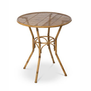 Bamboo Style, Metal Bistro Table
