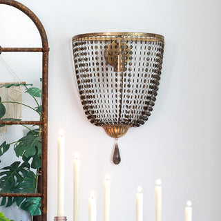 Beaded Wall Sconce