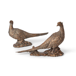 Bronze Pheasants, 2 Assorted Styles